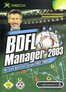 LMA Manager 2003 (Europe) box cover front